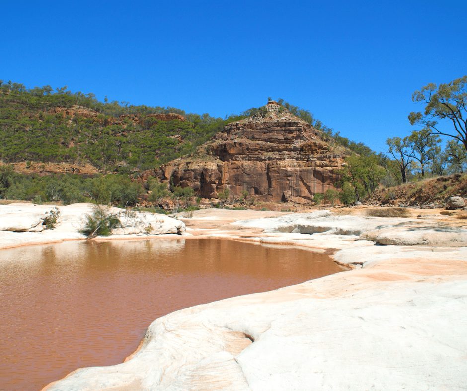 Destination4WD awnings and accessories, camping at Porcupine Gorge Qld