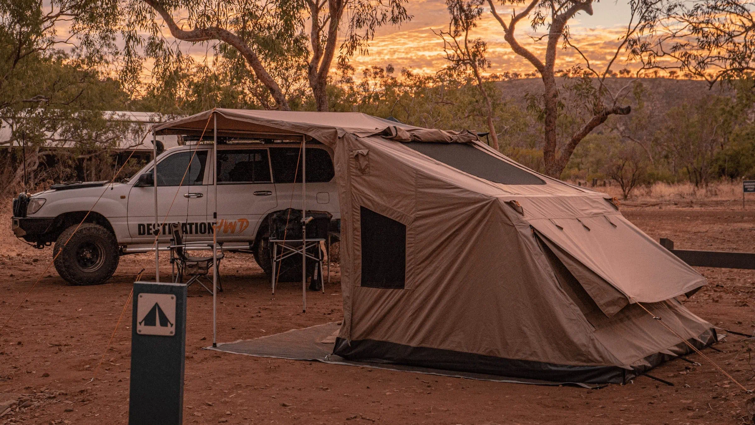 Destination4WD awnings to extend your shade in Australia, Lawn Hill Gorge North Western Qld