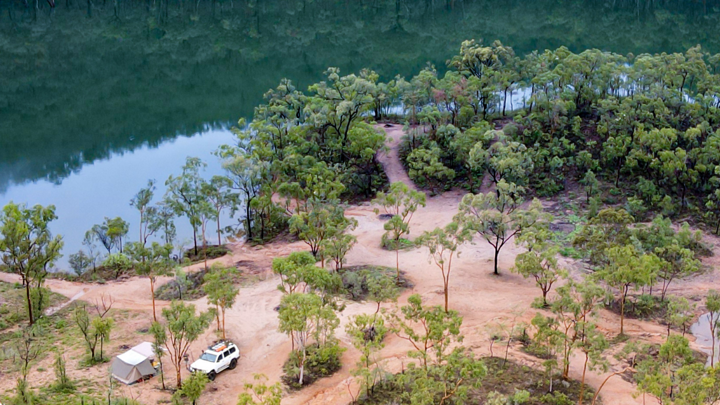 Destination4WD awnings to extend your shade in Australia, Jumna Dam in Far North Qld