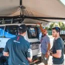 Destination4wd Cairns Expo 6 Destination4WD awning wall panel D270 degree freestanding awning Sun cap