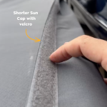 Sun Cap with Gutter