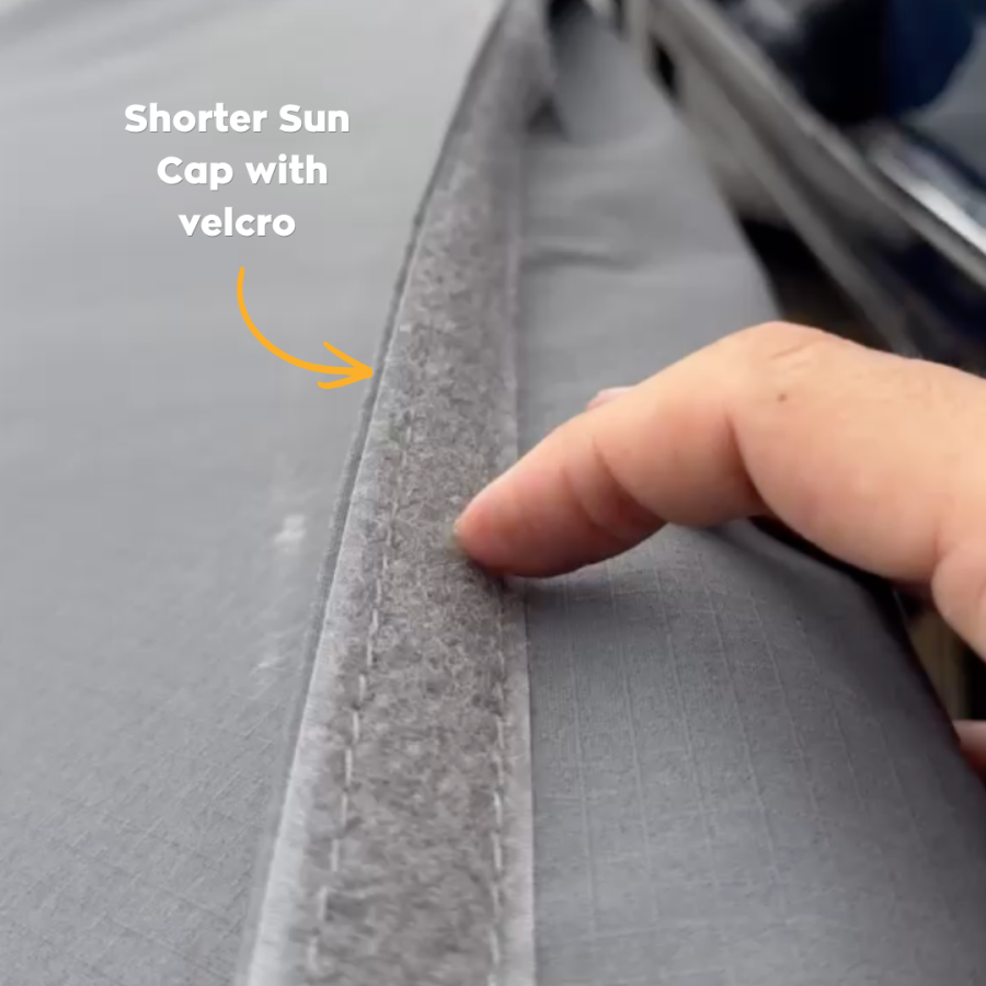 Sun Cap with Gutter