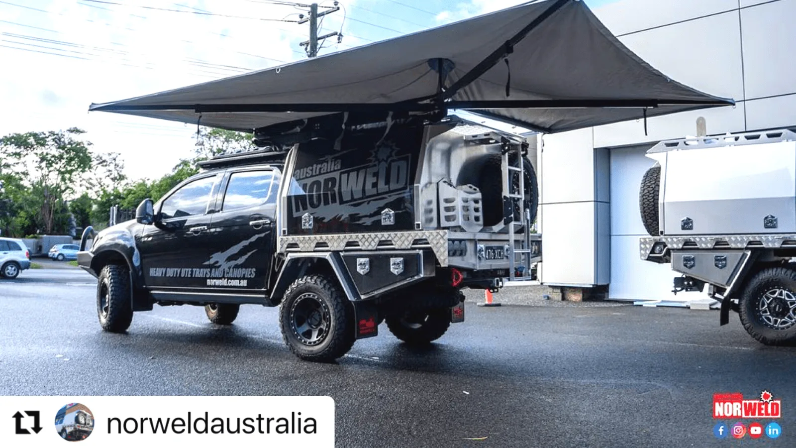 Destination4wd 270 degree awning Norweld Canopy