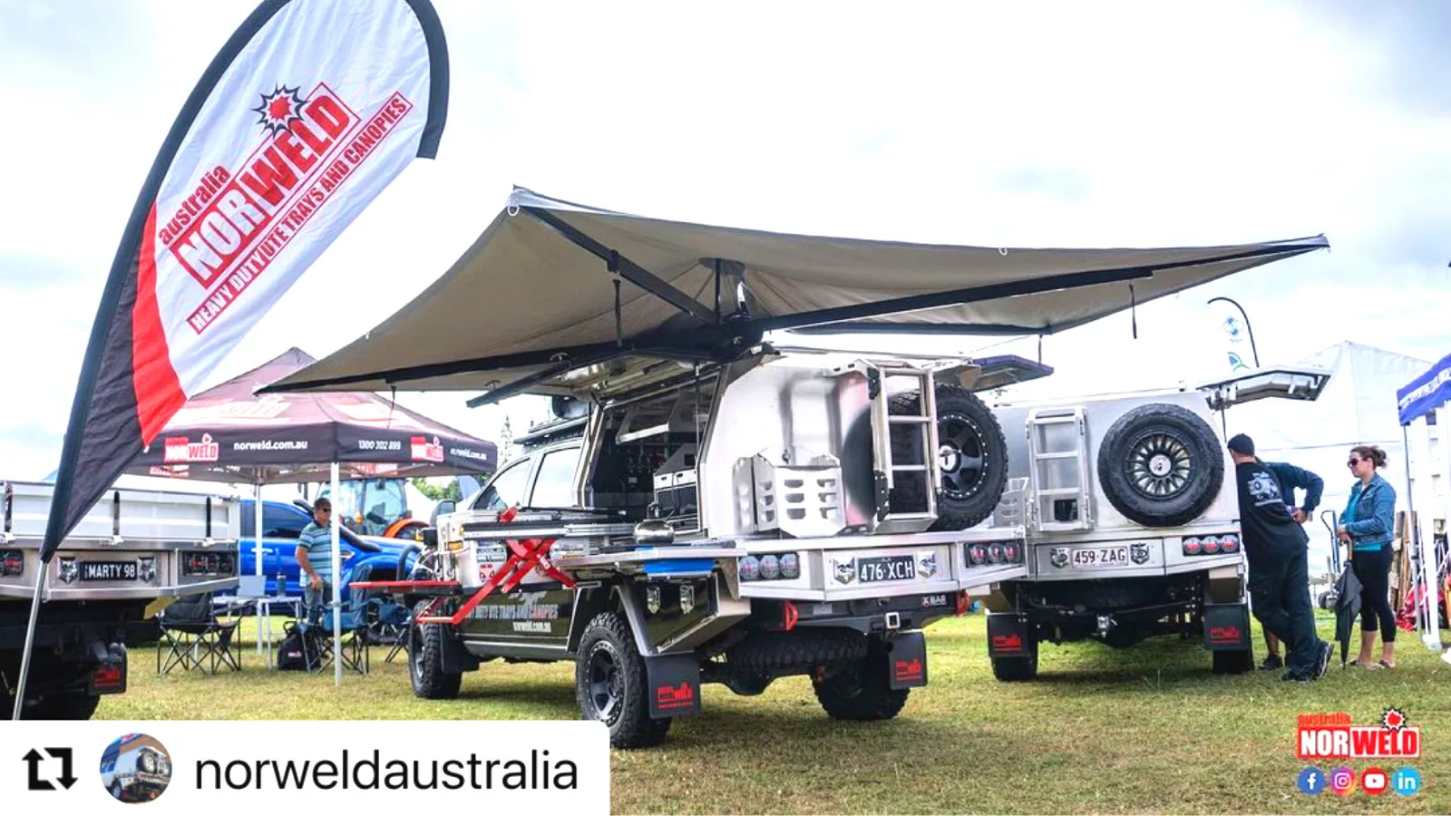 Destination4WD awning D270 degree awning