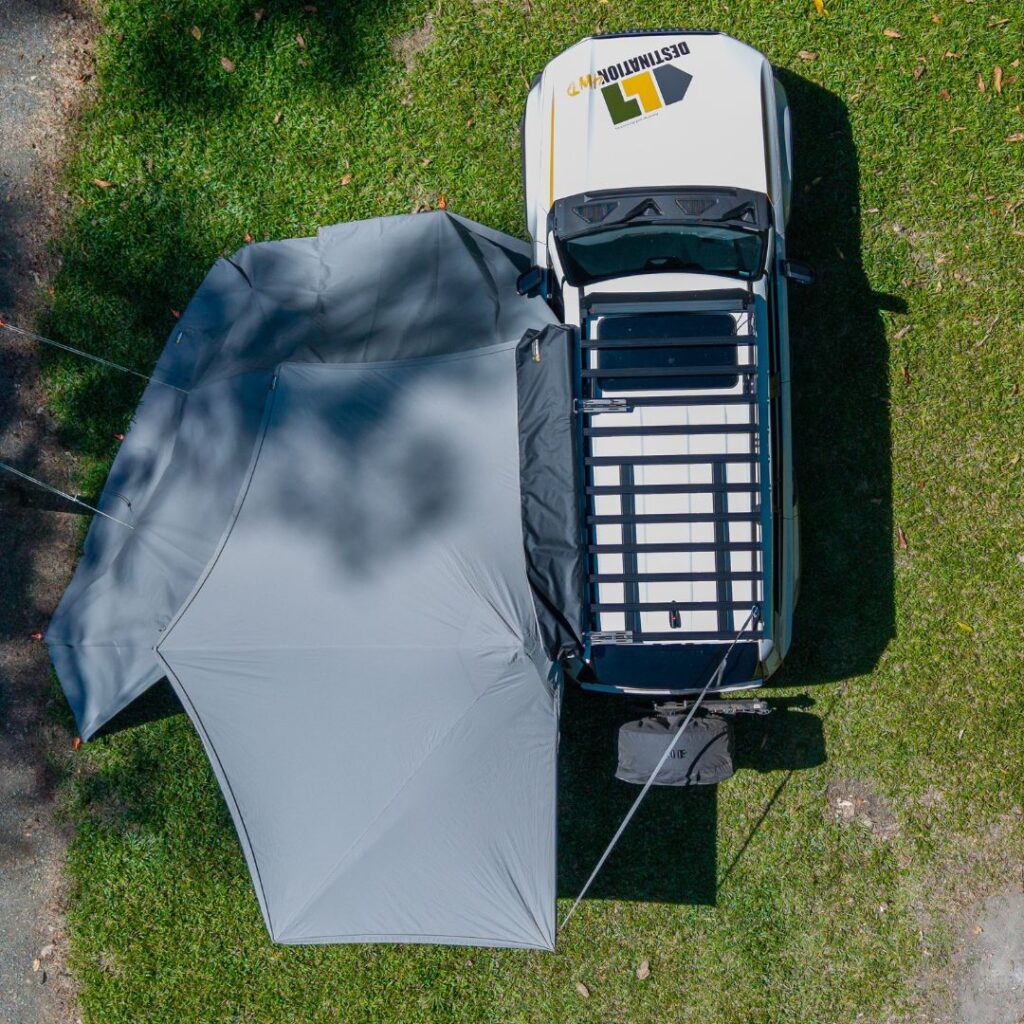 D180 BIG bundle Destination 4WD awnings and accessories 180 awning