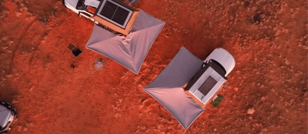 Destination4WD D270 Customer 4WD Awning 4WD freestanding awning