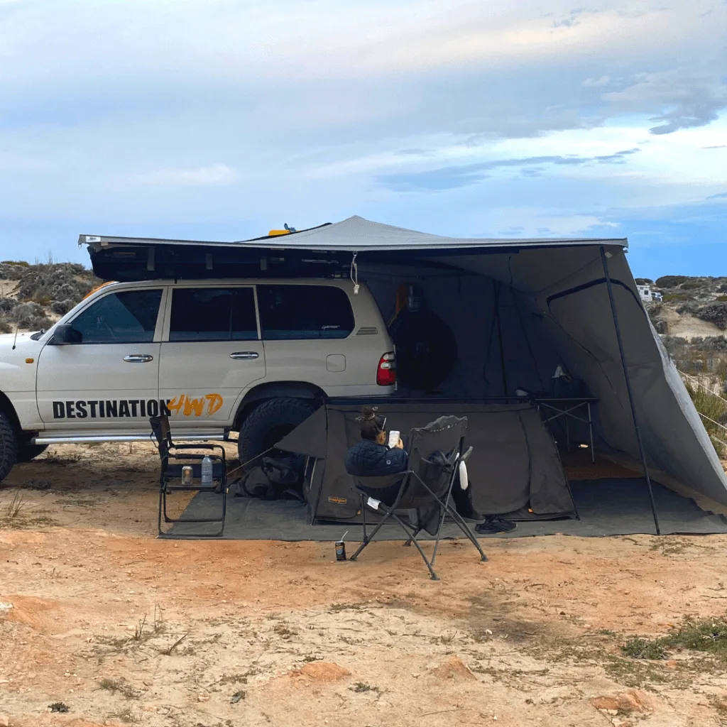 Destination4WD Gift Voucher Corner walls SA 270 awning