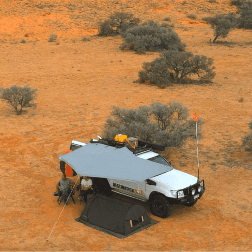 Destination4WD Gift Voucher D180 awning Simpson Desert