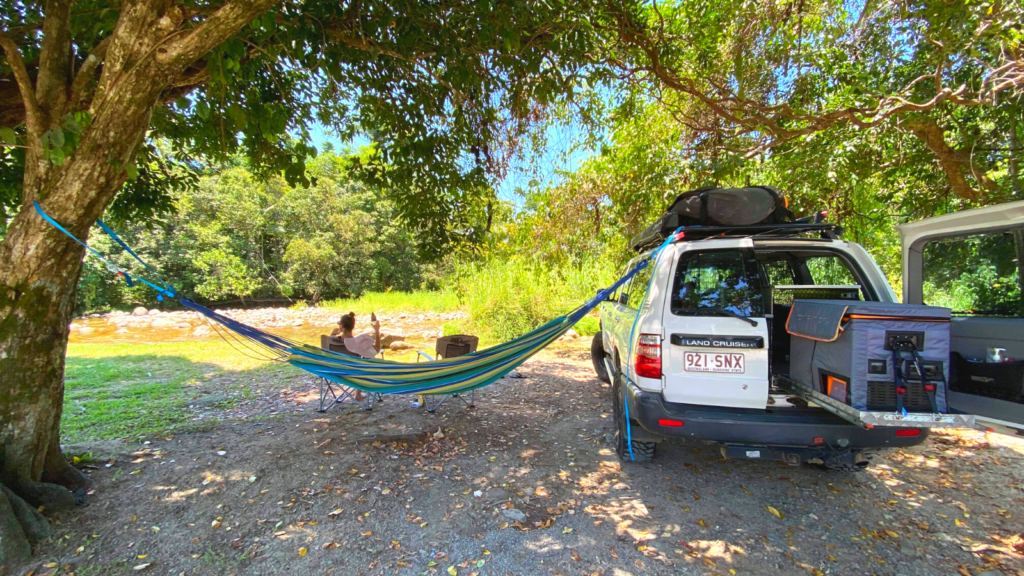 Destination4WD awnings to extend your shade in Australia Harvey Creek Cairns