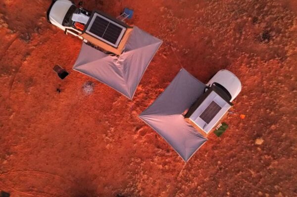 Destination4WD new free standing 4x4 awning D270 degree