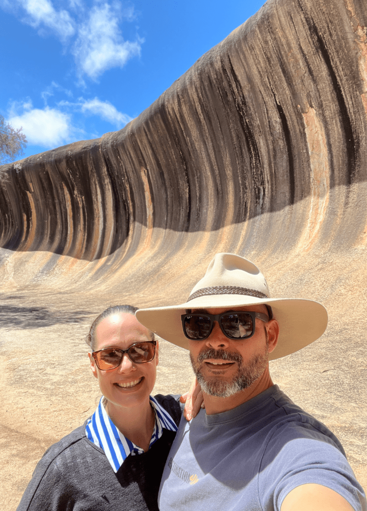 Destination4wd wave rock Liz and Rafa