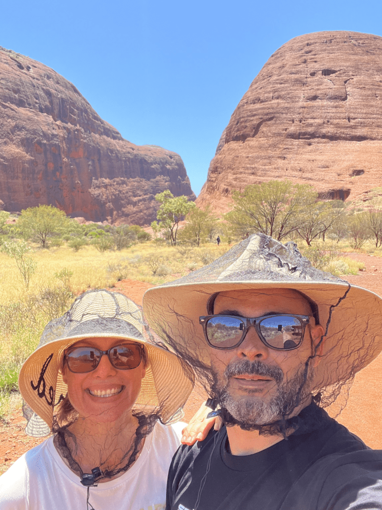 Waterhole Uluru Destination4wd The Olgas Rafa and Liz