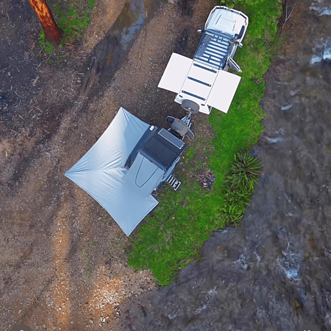 Using your 270 freestanding awning this summer Destination4WD