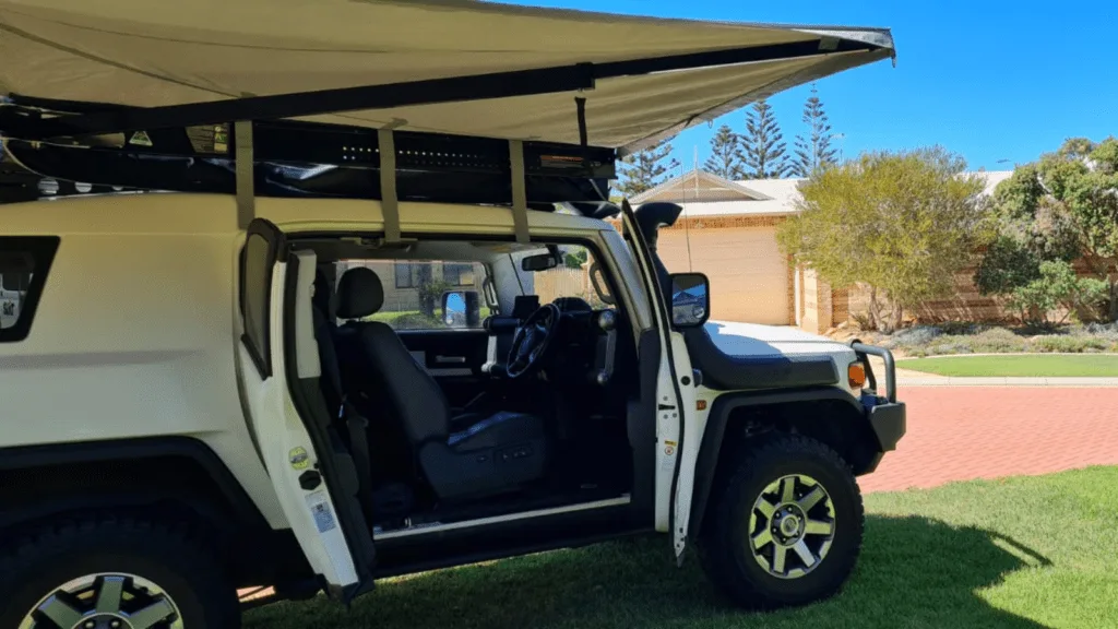 Destination4wd freestanding awning FJ