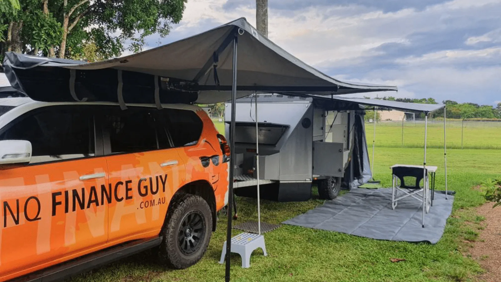 Destination4wd freestanding awning Prado Toyota