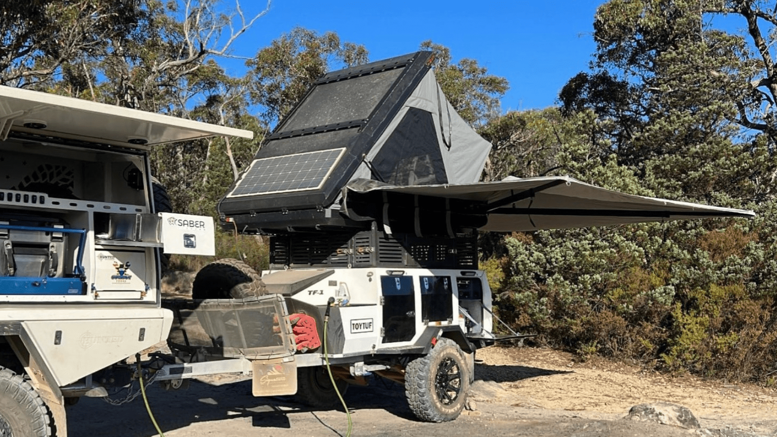 Destination4wd 4wd side awnings for campers