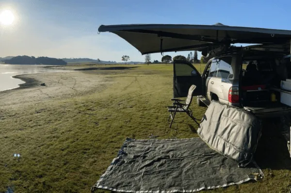 4WD adventures Destination4WD Australian made 4x4 free standing awnings and shower awnings
