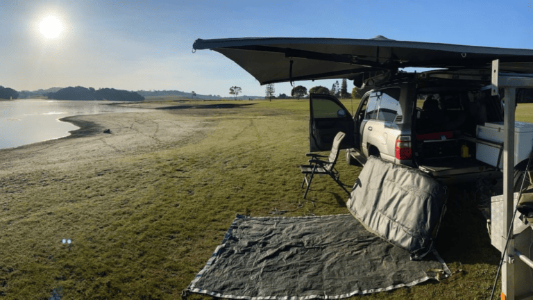 4WD adventures Destination4WD Australian made 4x4 free standing awnings and shower awnings