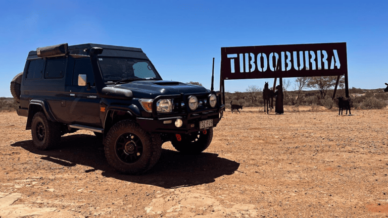 off the grid Destination4WD Australian made 4x4 free standing awnings and shower awnings