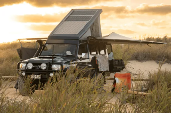 4WD freestanding awning Destiantion4WD Australian made awnings and accessories