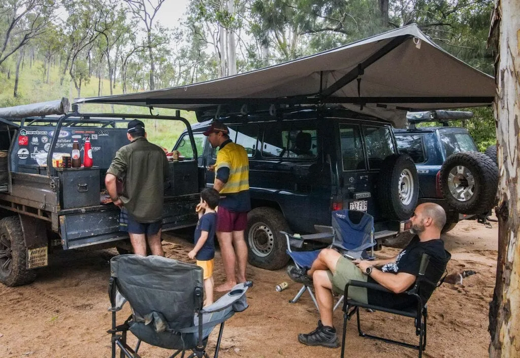Troopy Destination4WD free standing 4WD awnings