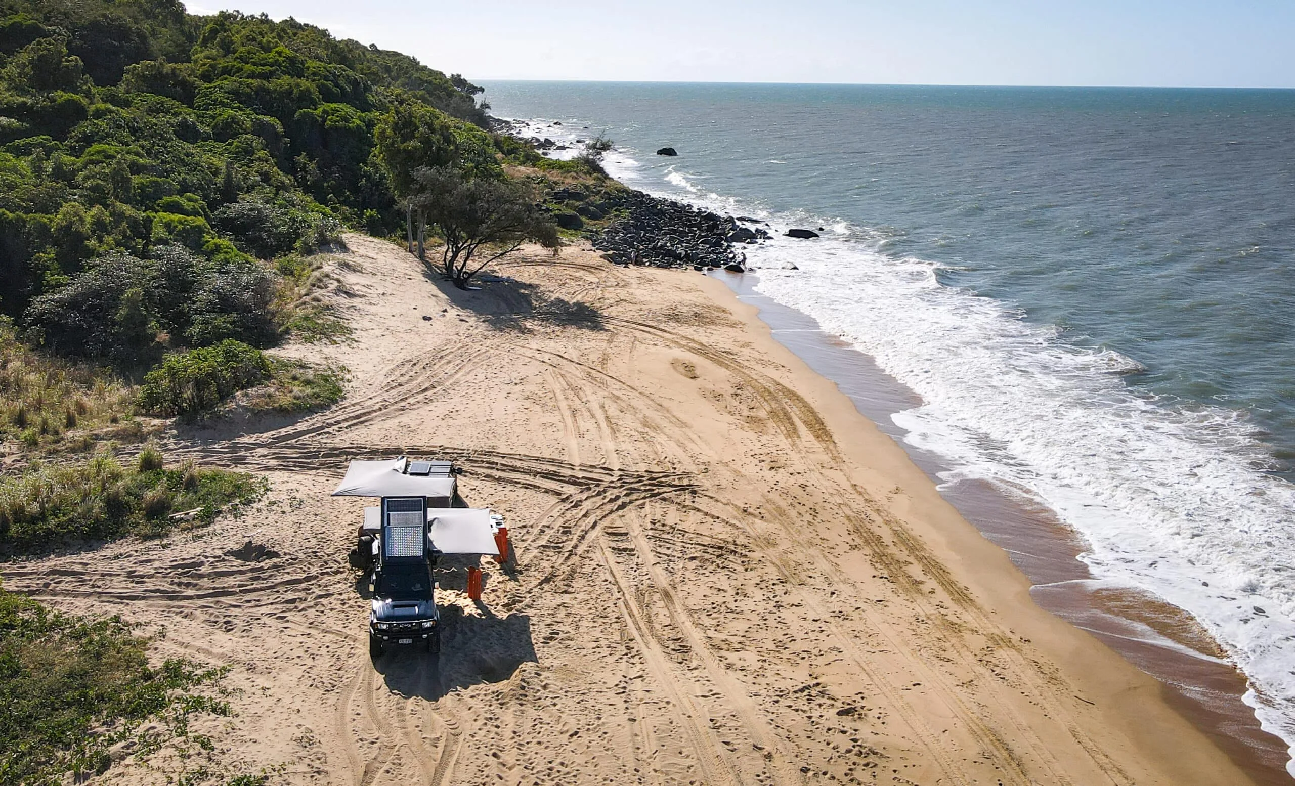 Troopy Destination4WD free standing 4WD awnings Hilux Toyota