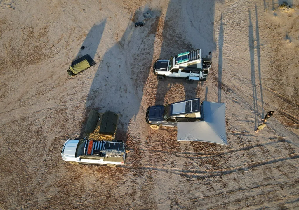 Troopy Destination4WD free standing 4WD awnings