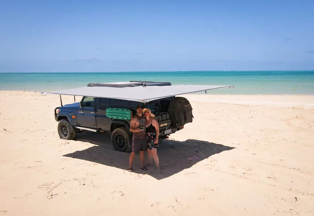 Troopy Destination4WD free standing 4WD awnings