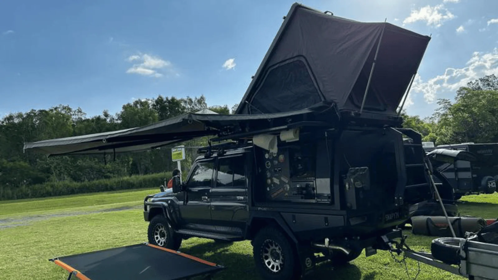 Freestanding awning Destiantion4WD Australian made awnings and accessories