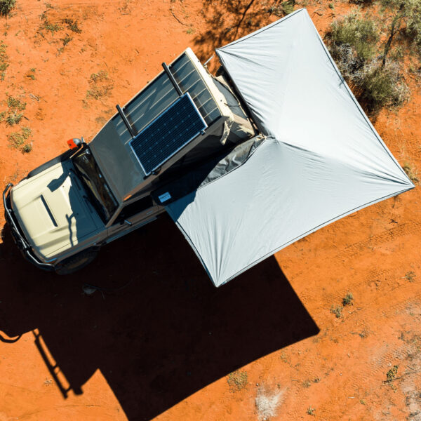 Destination4WD free standing D270 degree 4WD awnings OLT