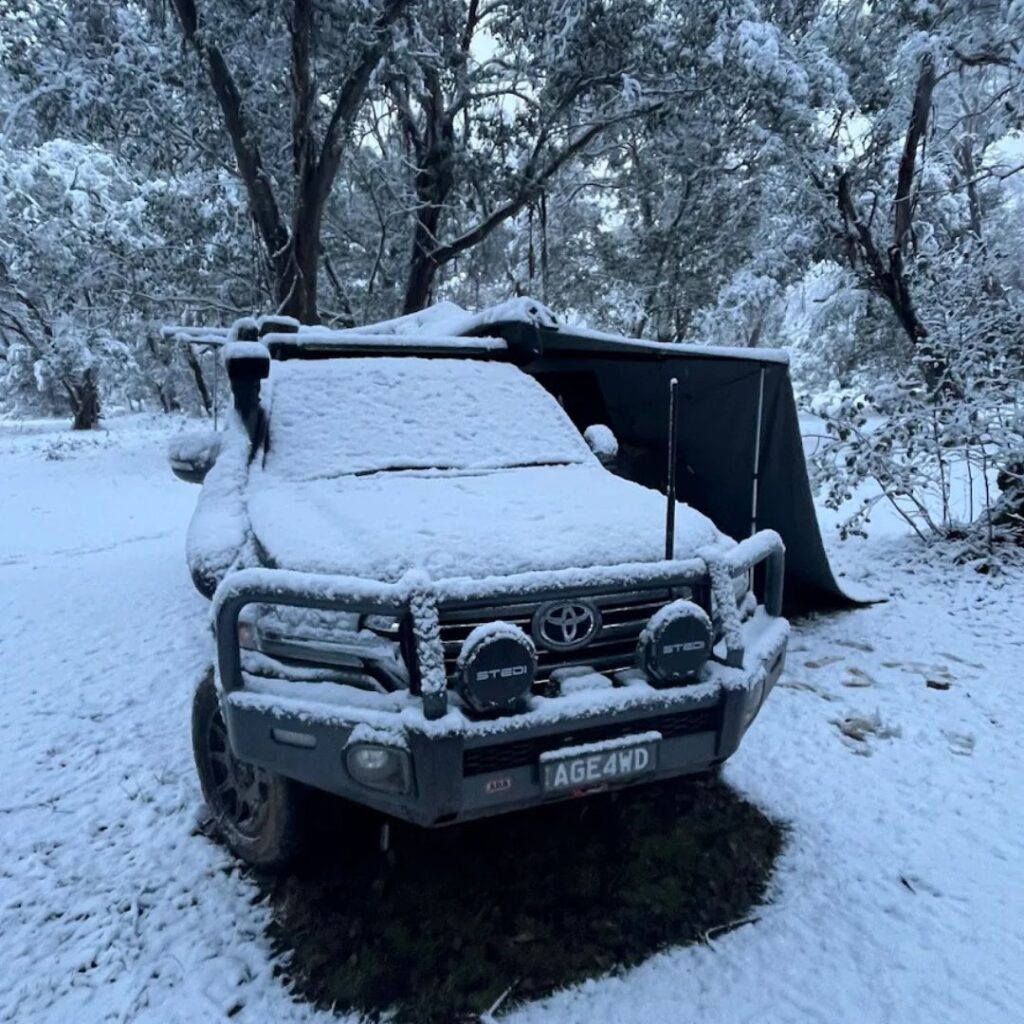 Destination4WD awning freestanding