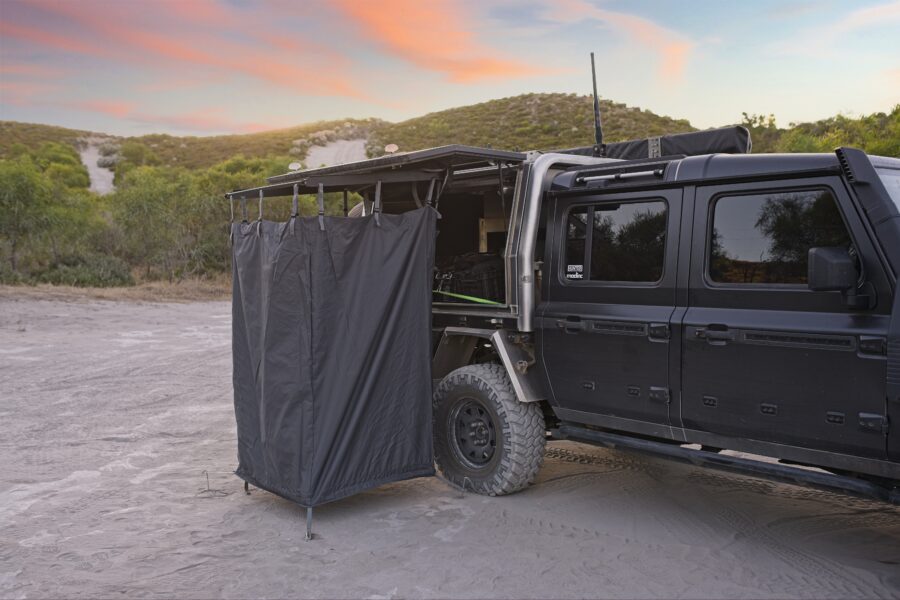 Destination4WD Small Shower Tent Awning – 2m x 2m