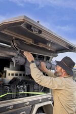 Destination4WD Small Shower Tent Awning – 2m x 2m with Ronny Dahl