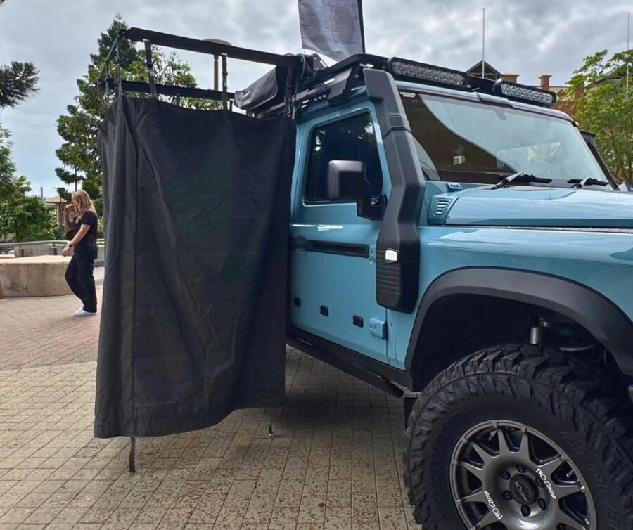 Destination4WD shower tent compact 1x1