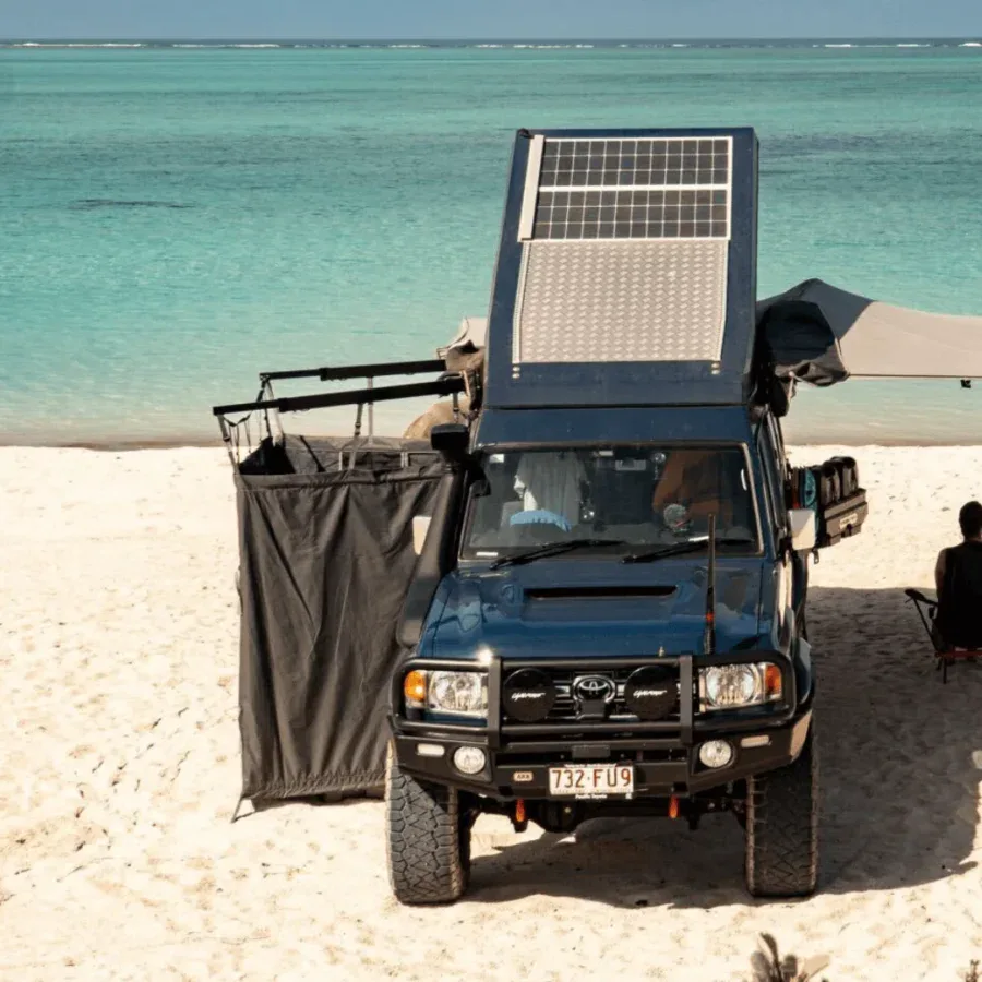 Bathroom tent shower awning Destination4WD