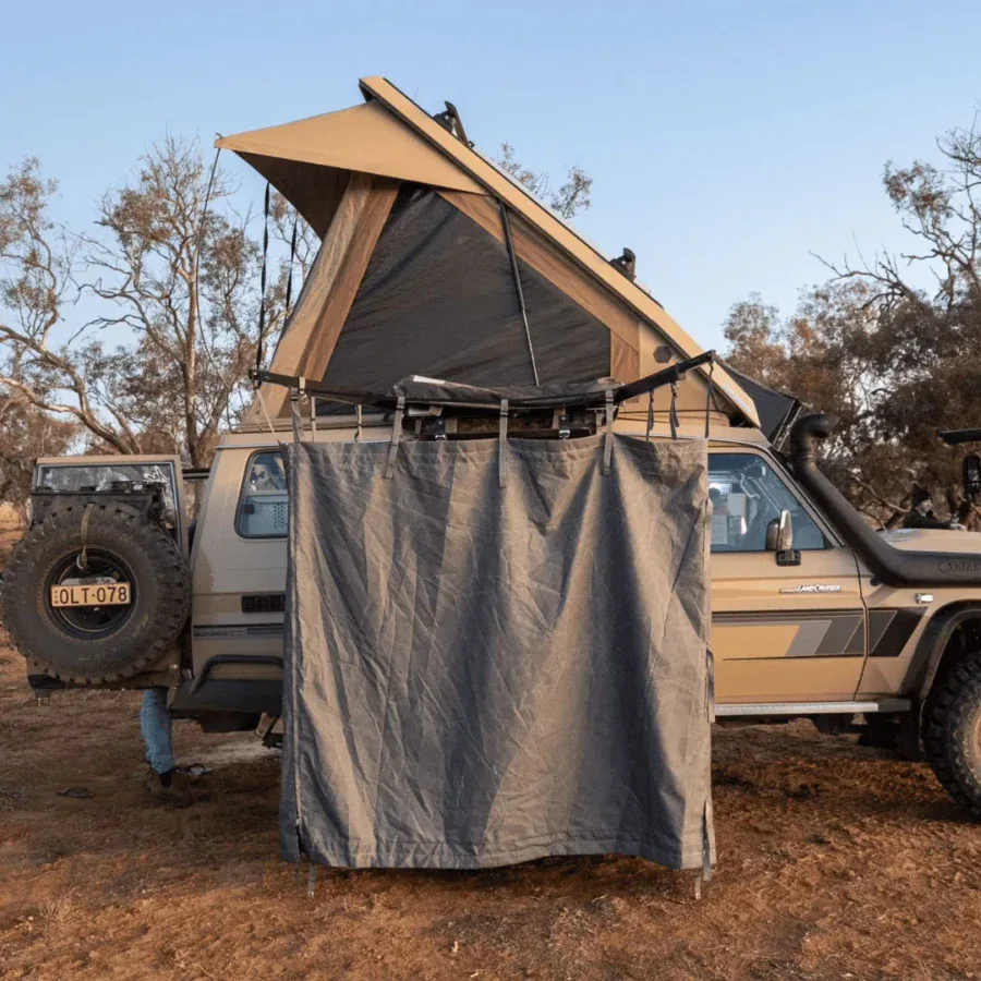 Bathroom tent shower awning Destination4WD