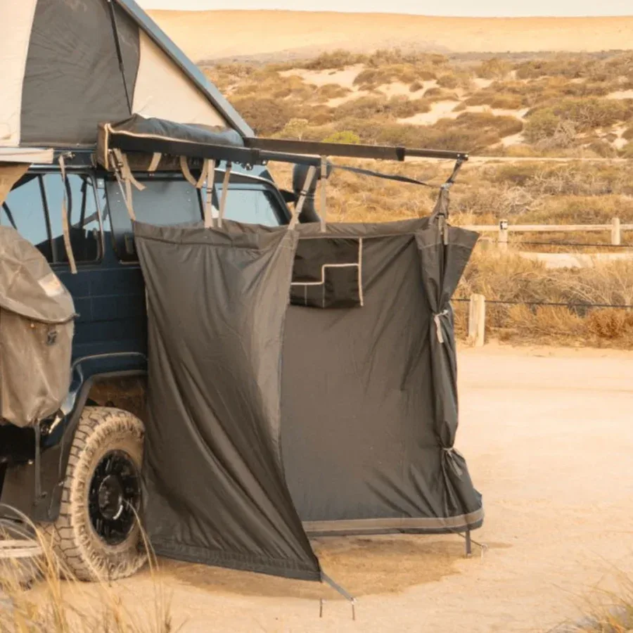 Bathroom tent shower awning Destination4WD