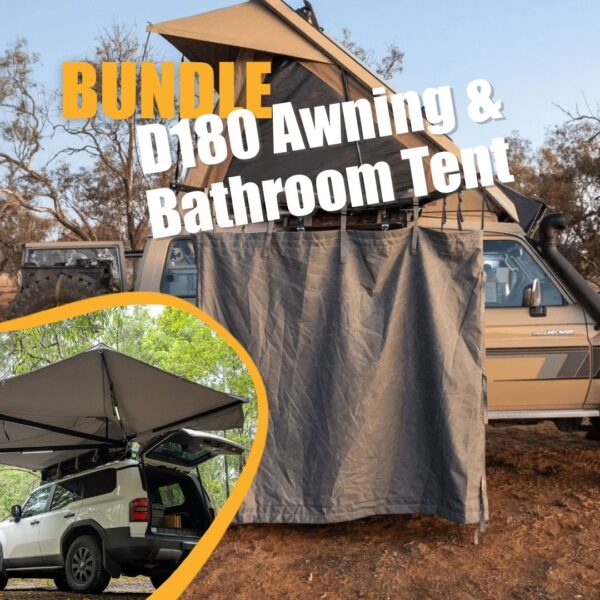 D180 with Bathroom Tent Bundle