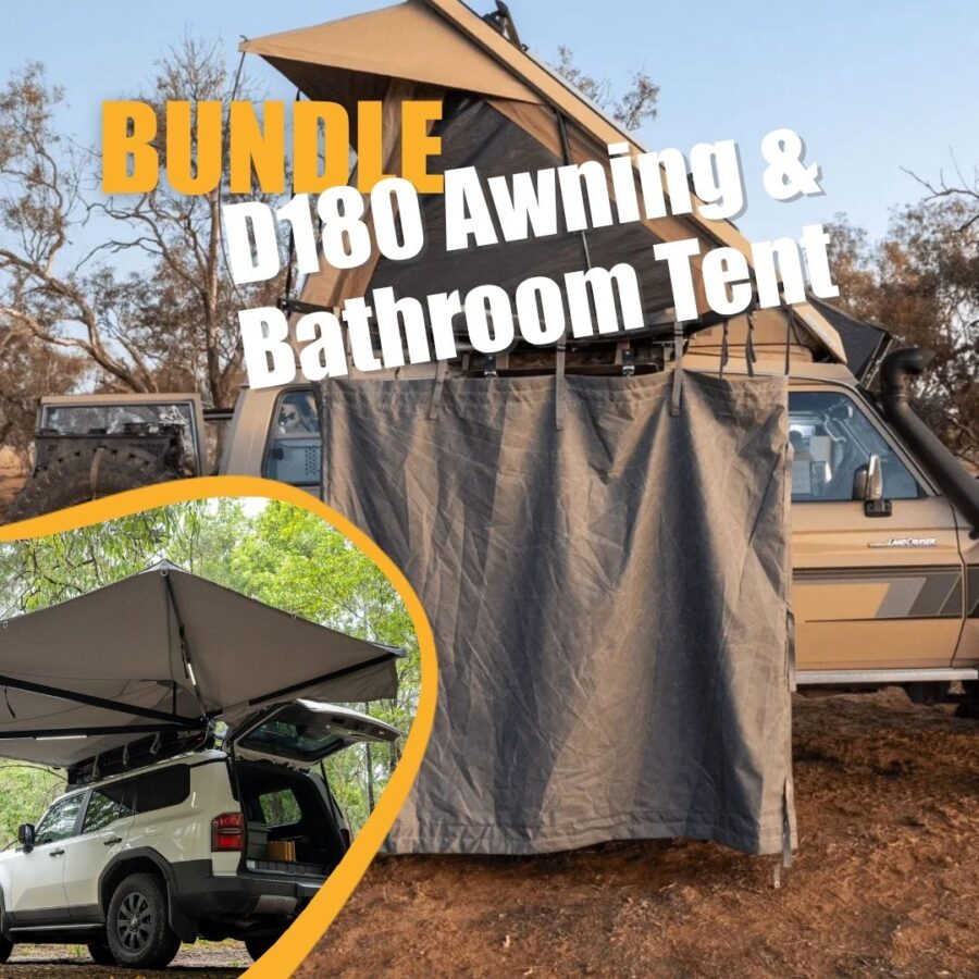 D180 with Bathroom Tent Bundle