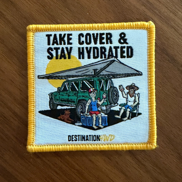 Take Cover & Stay Hydrated Patch (FREE postage)