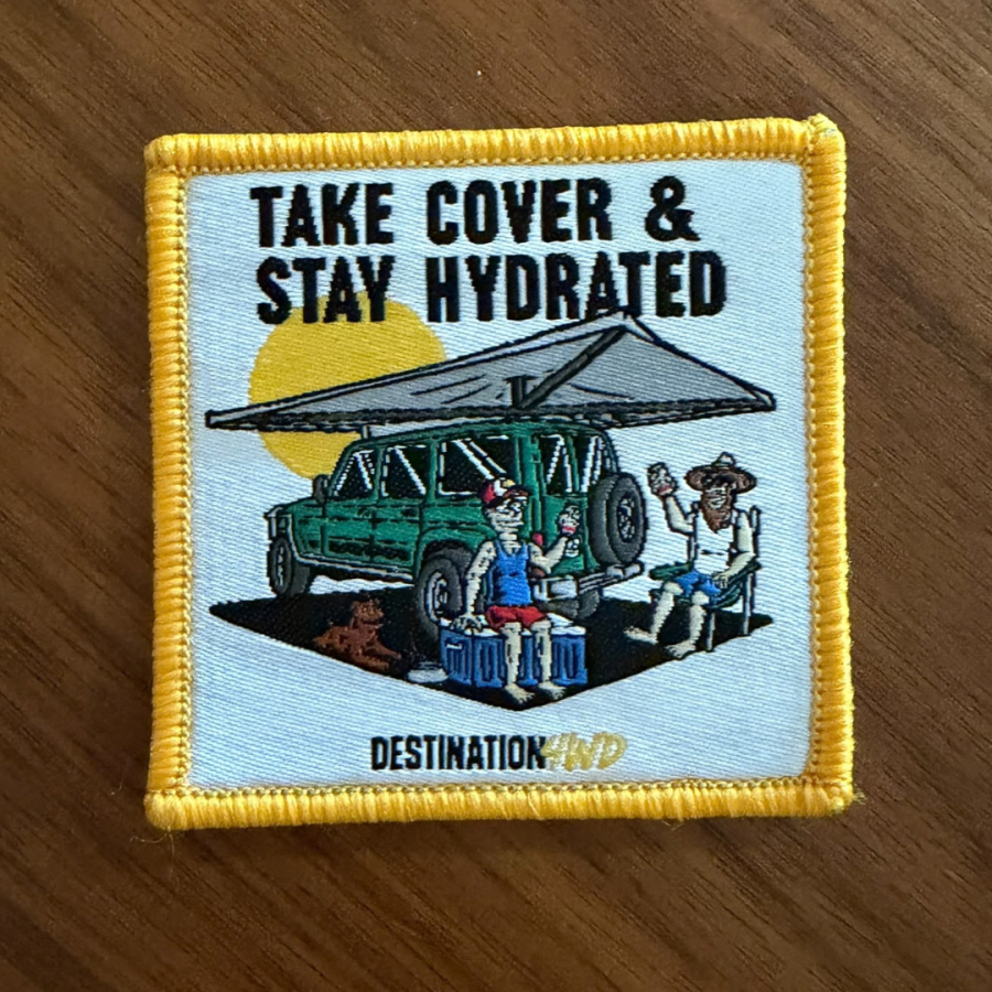 D4WD Stay Hydrated patch